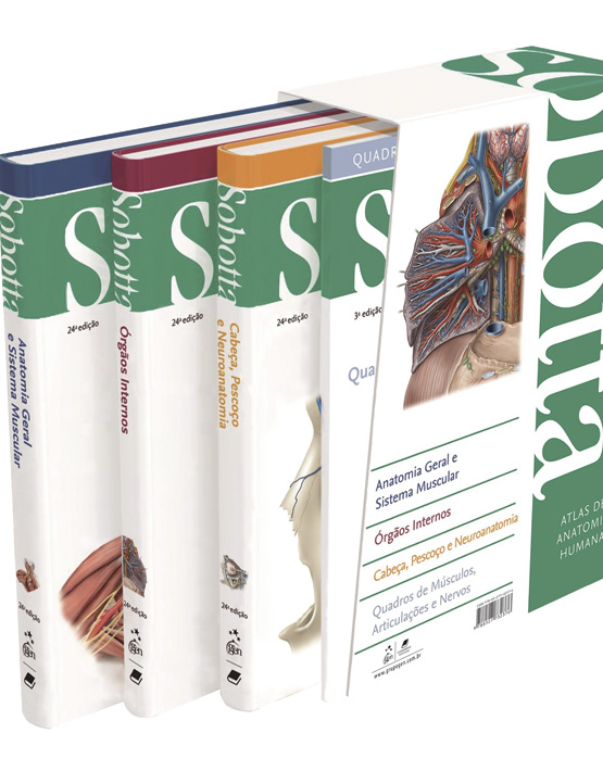 SOBOTTA. Atlas de anatomía humana 3 vols. + Acceso Online