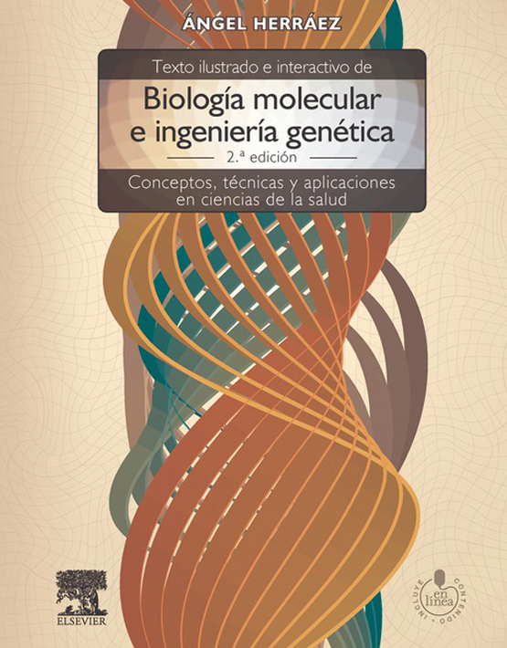  Texto ilustrado de biología molecular e ingeniería genética