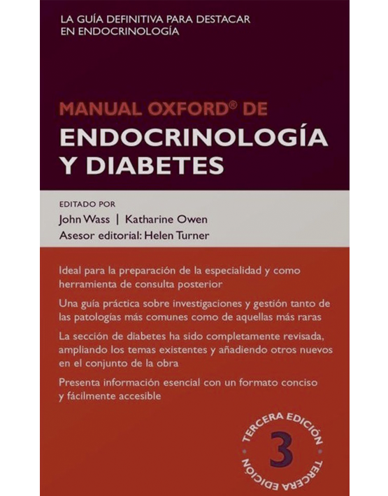 Manual Oxford de Endocrinología y Diabetes 