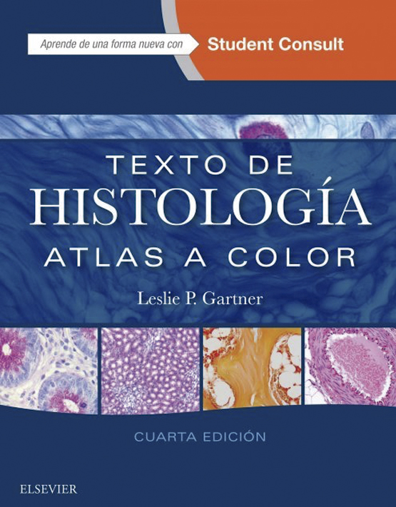 Texto de histología + StudentConsult: Atlas a color