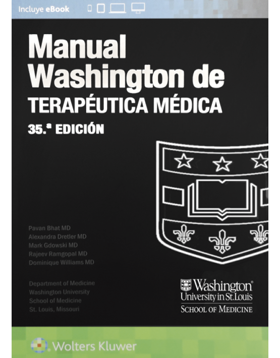 Manual Washington de terapéutica médica