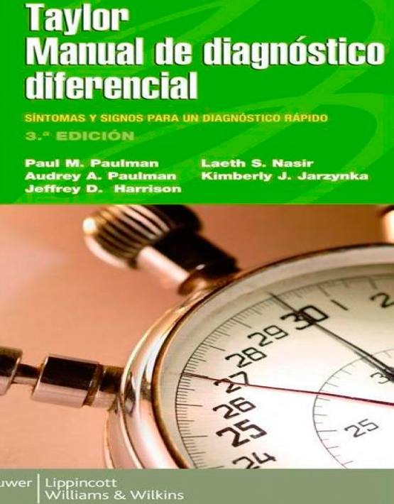 Taylor Manual de diagnóstico diferencial